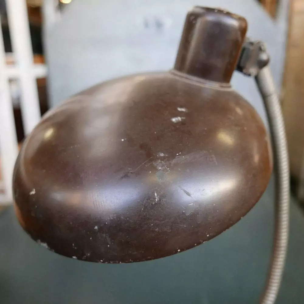 Vintage metalen bureaulamp