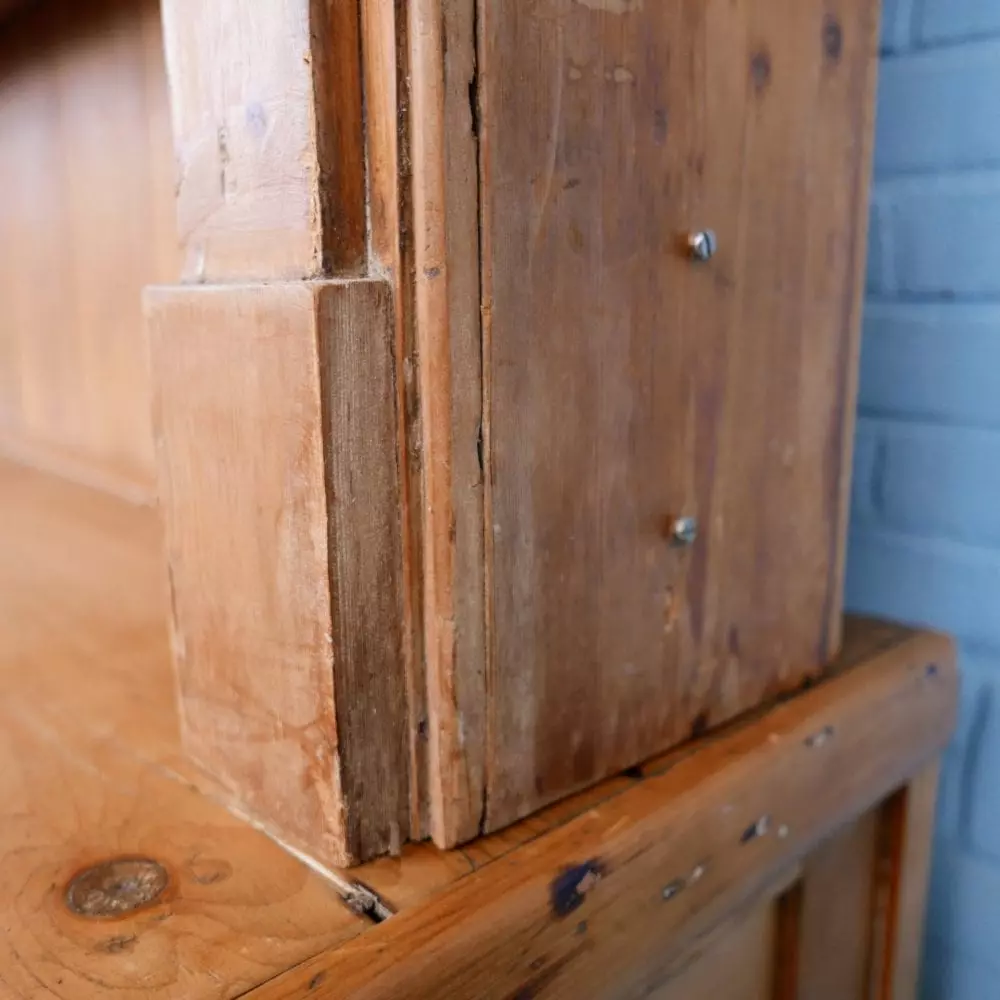 houten keukenkast of winkelkast