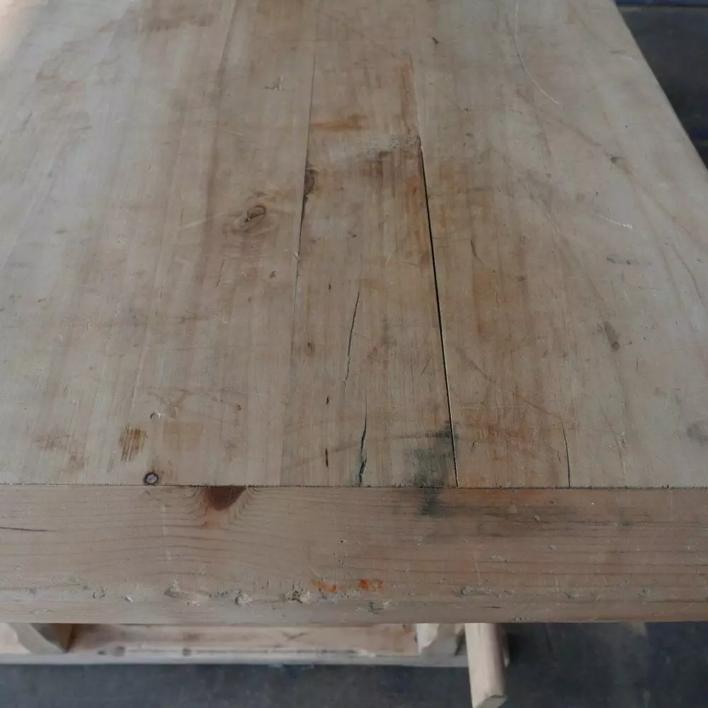 houten werktafel