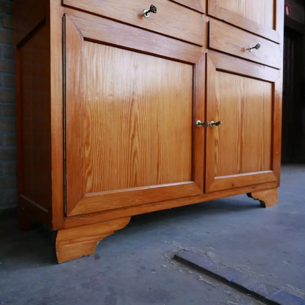 houten keukenkast