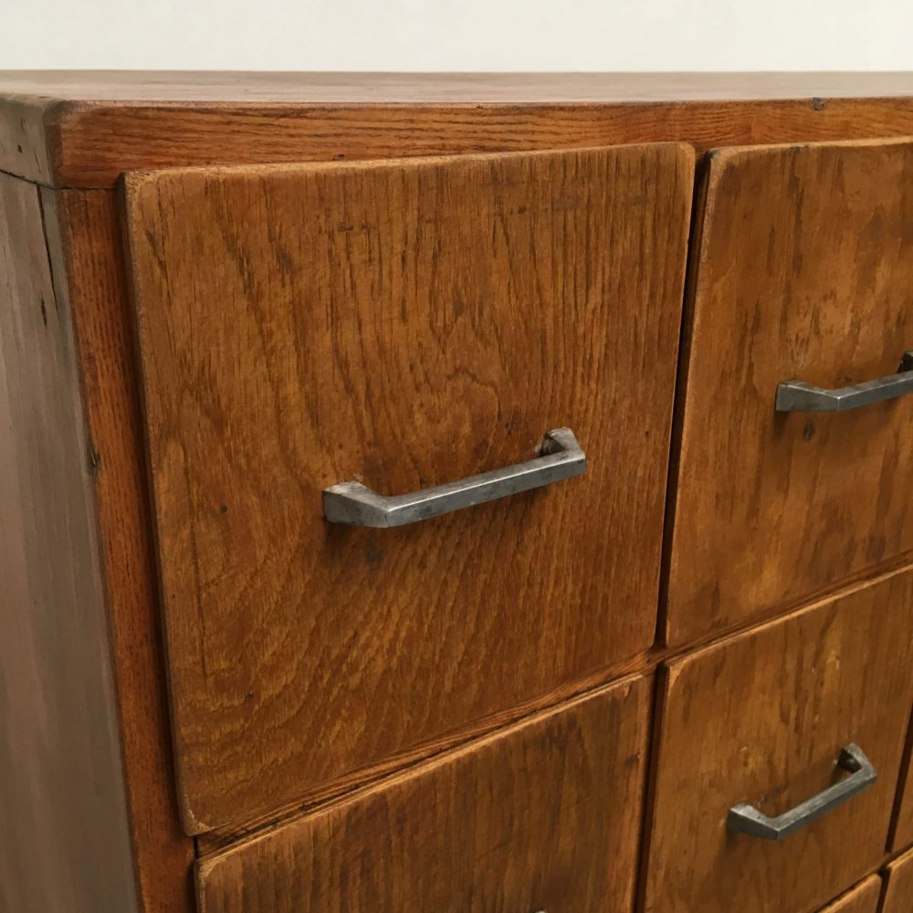 Ladekast bruin hout