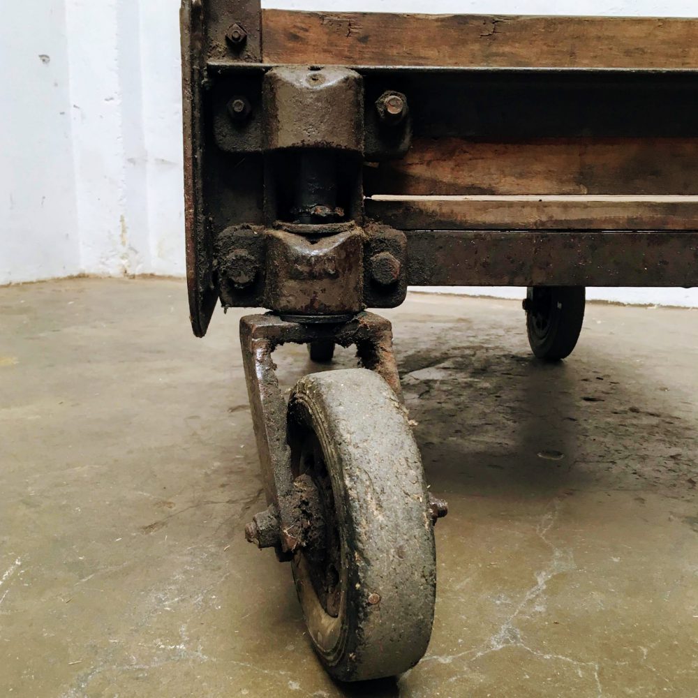 Industriële kar wiel