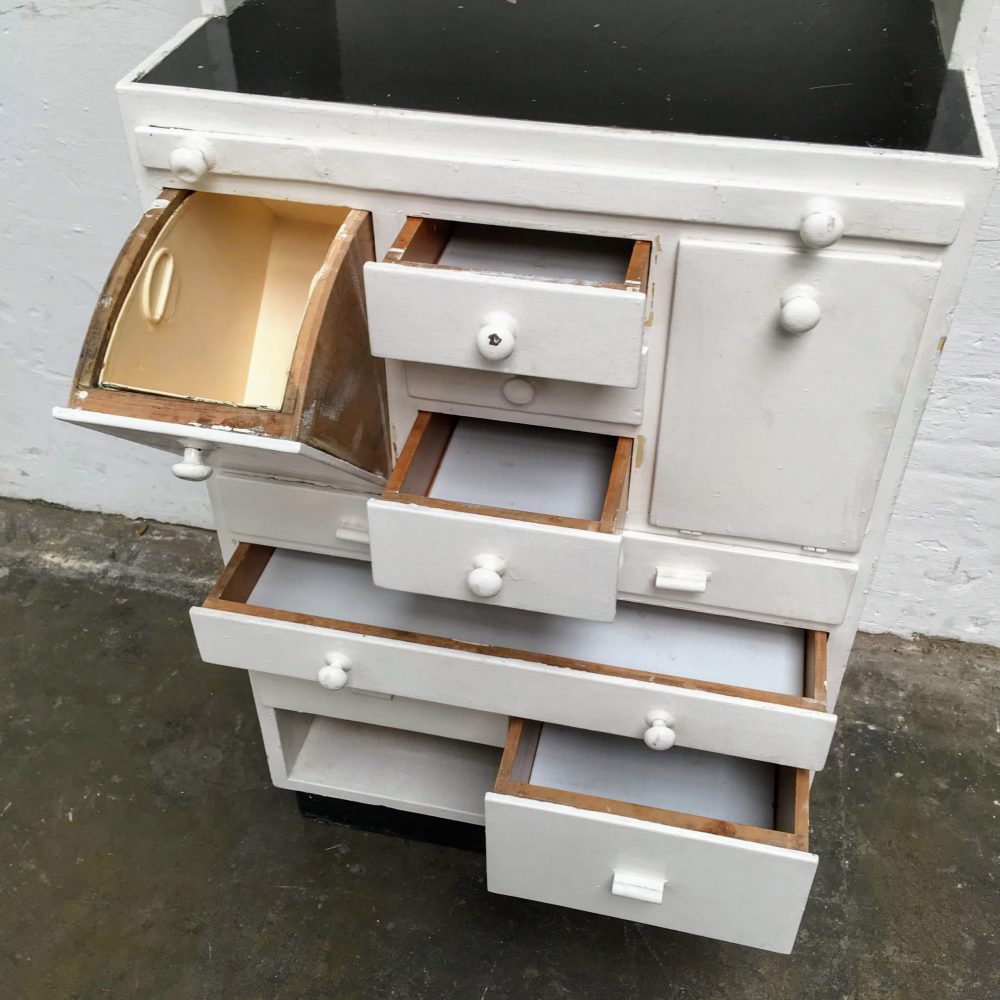 Houten dokterskast - Afbeelding 4