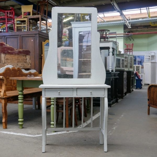 Blauw grijze Kaptafel