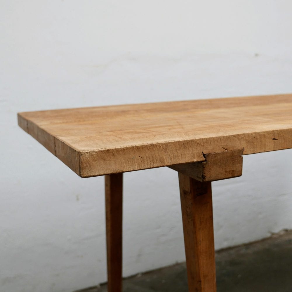 Houten tafel