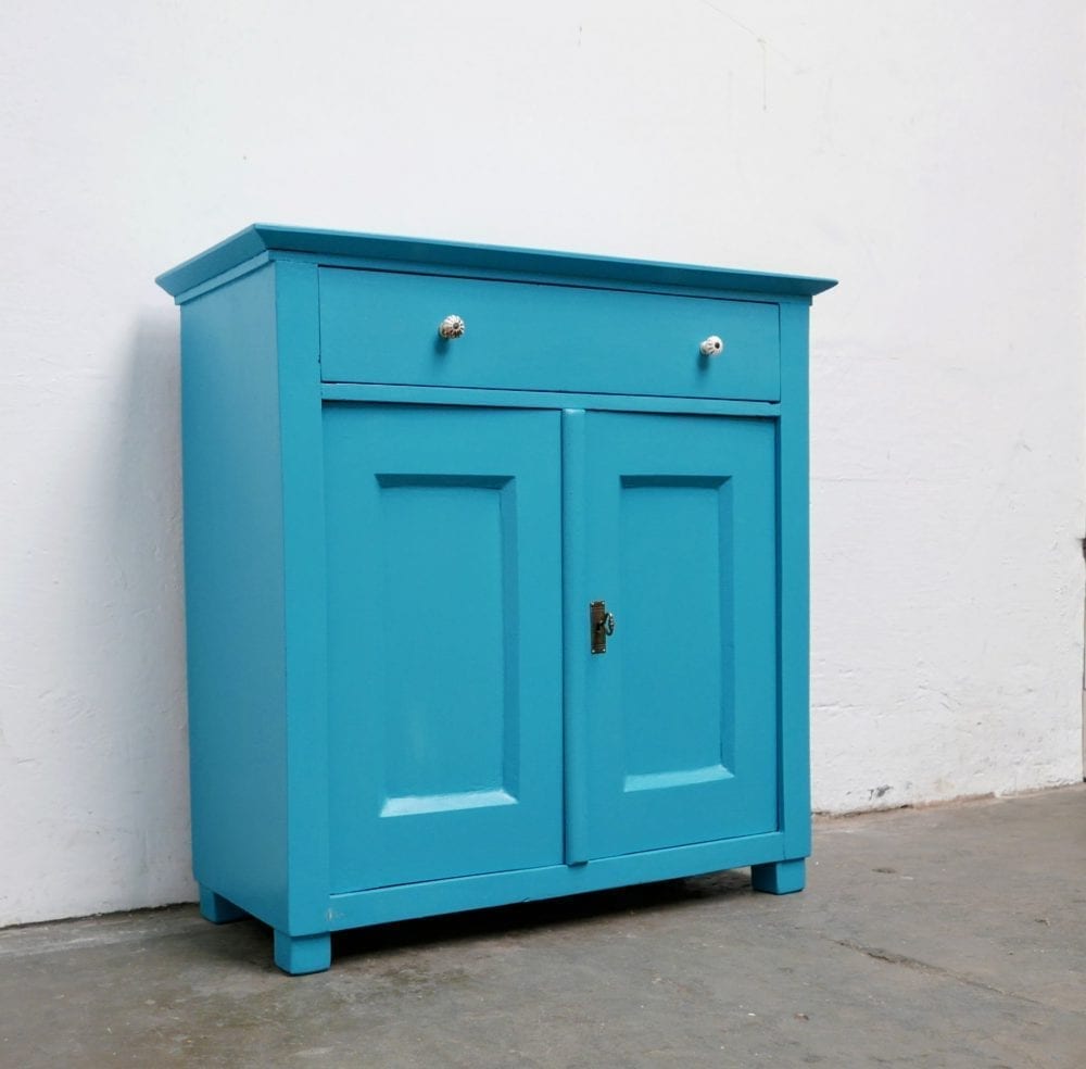 Commode turquoise - Afbeelding 5