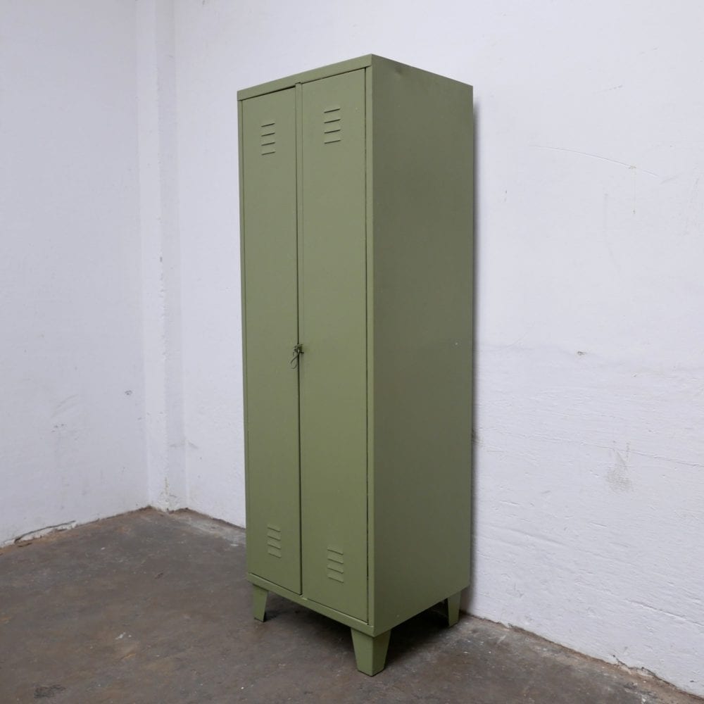 Olijfgroene lockers