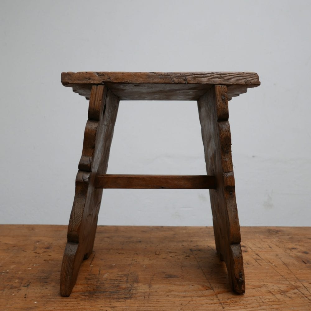 Houten kruk