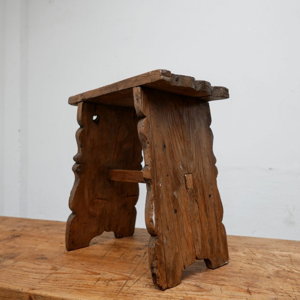 Houten kruk