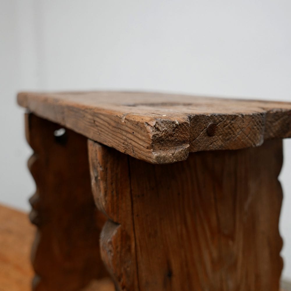 Houten kruk