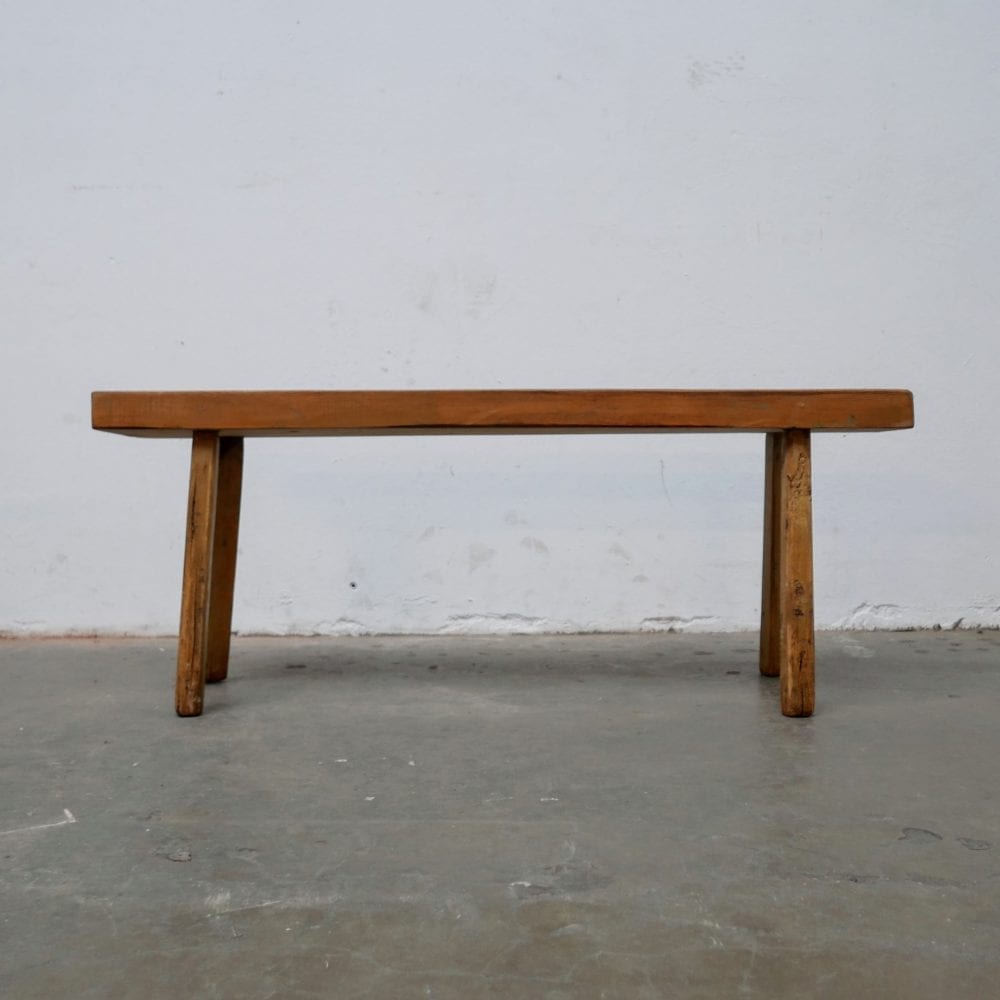 Smalle houten tafel