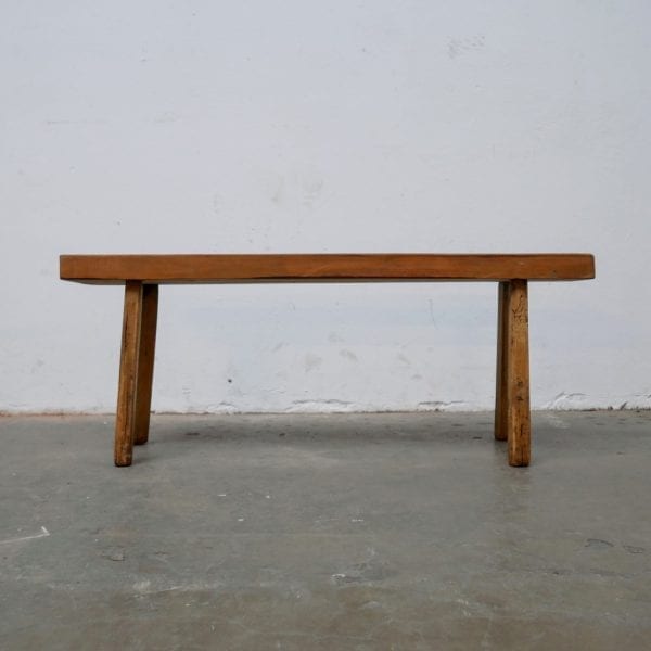 Smalle houten tafel