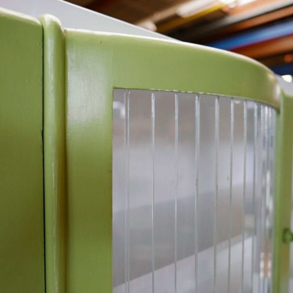 Groene retro buffetkast