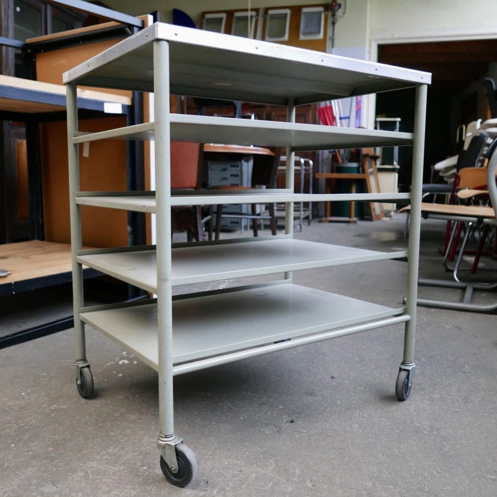 Metalen trolley