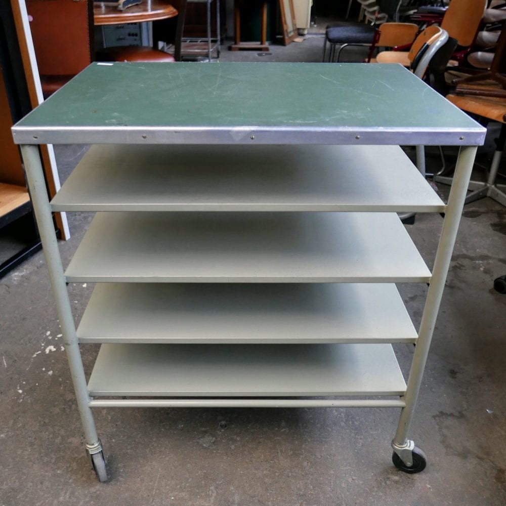 Metalen trolley - Afbeelding 2