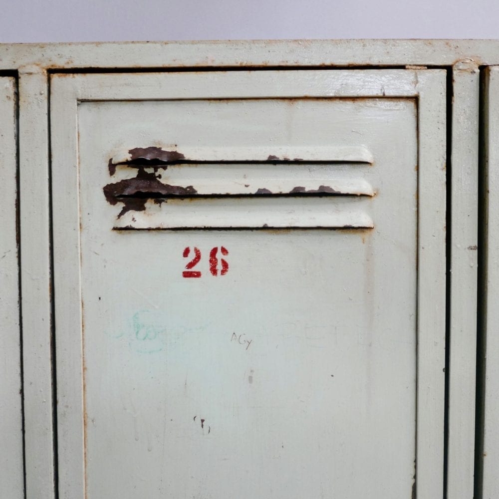 Witte lockers