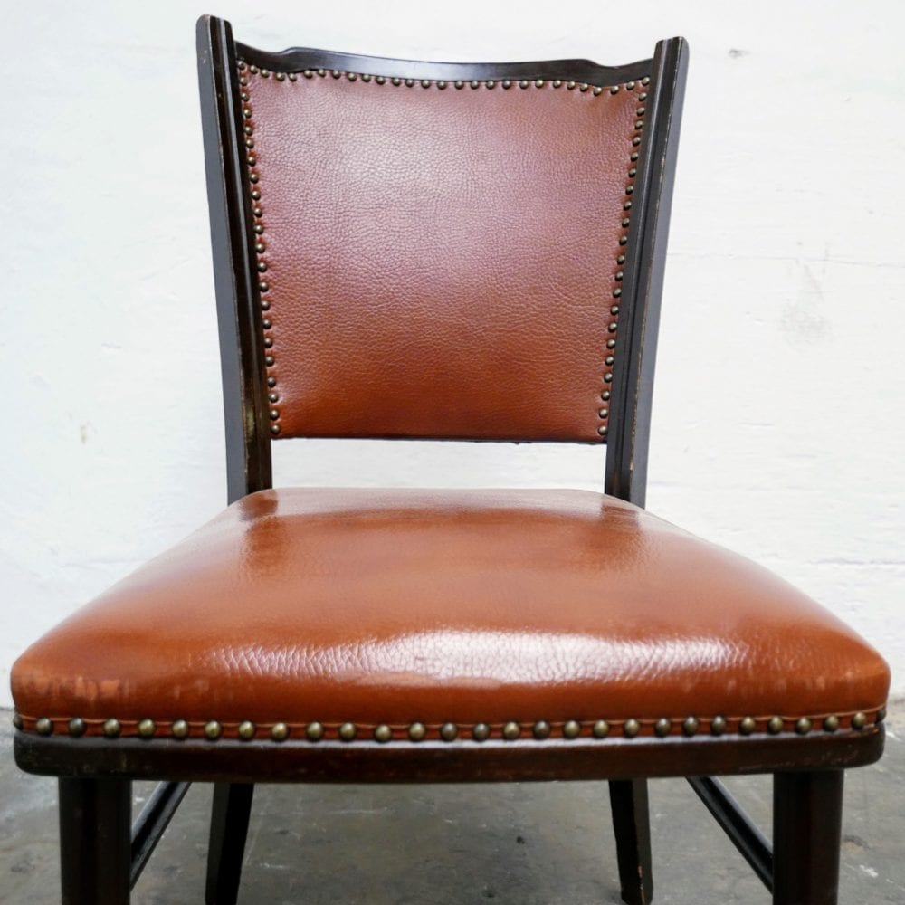 Leren eetkamerstoelen - Afbeelding 5