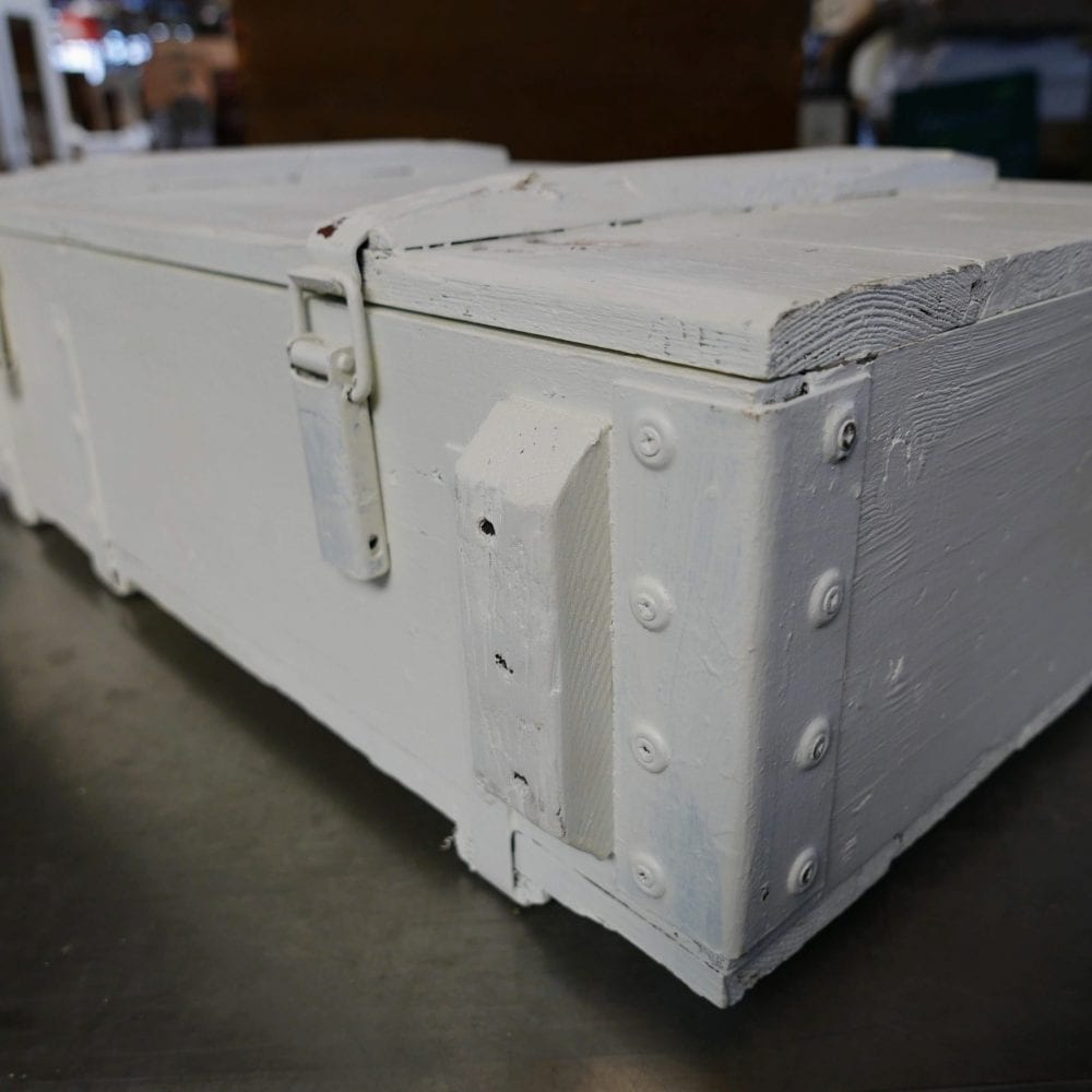 Witte munitiekist