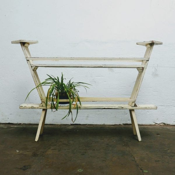 Witte plantentafel