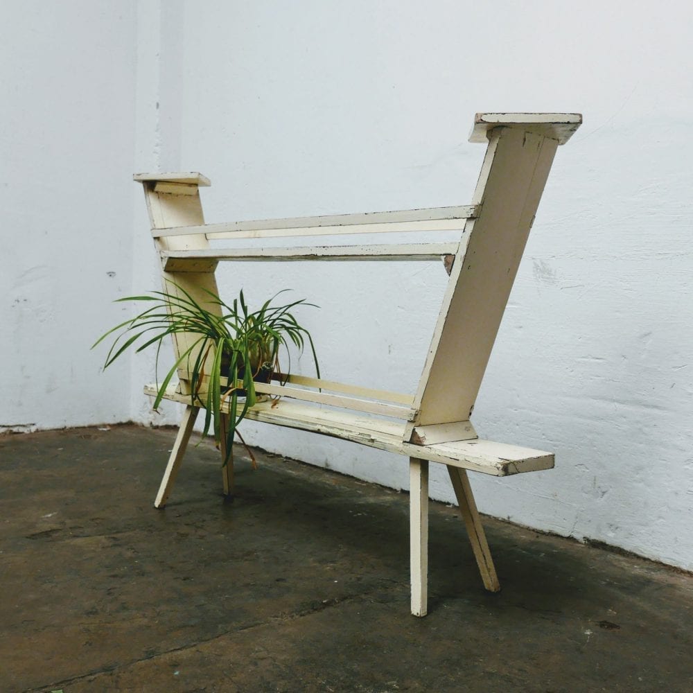 Witte plantentafel