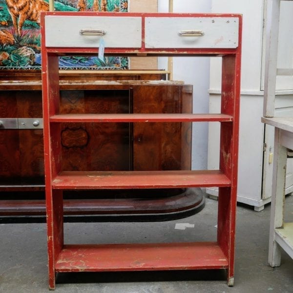 Rode open kast