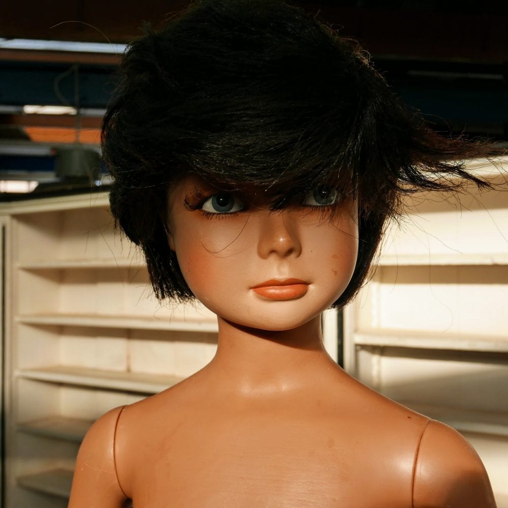 vintage mannequin etalage pop