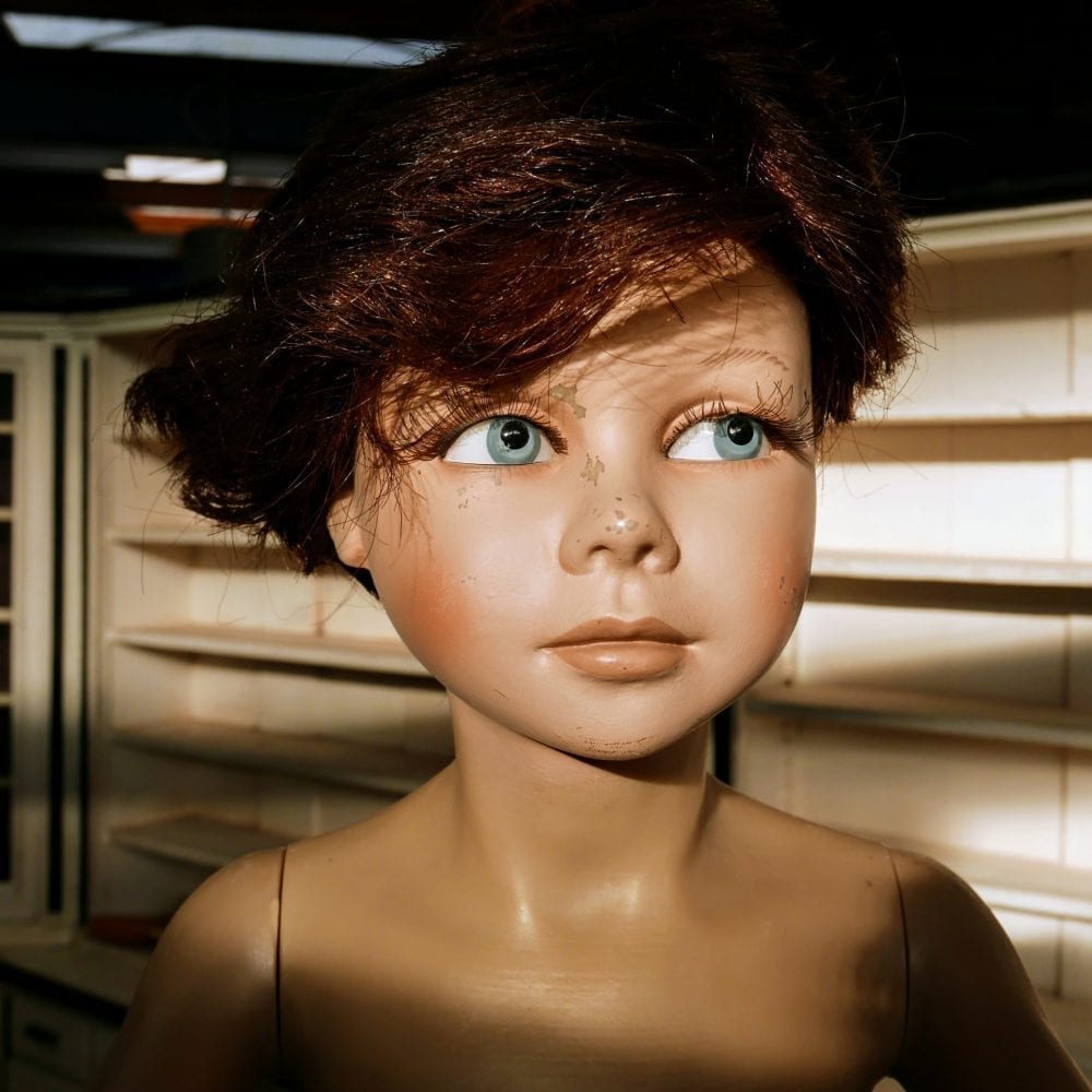 vintage mannequin etalage pop