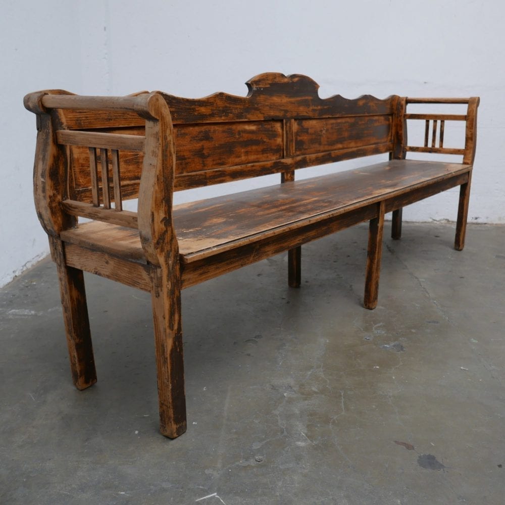houten bank
