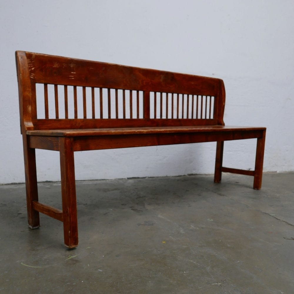 Houten bank