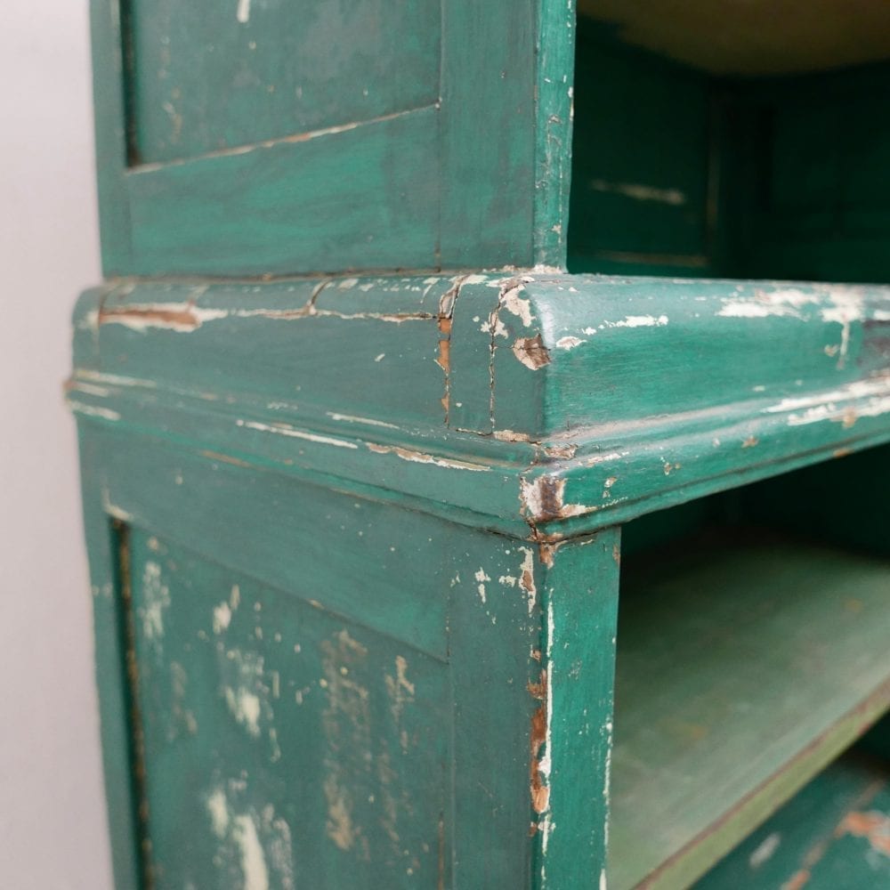 Hout-metalen kast