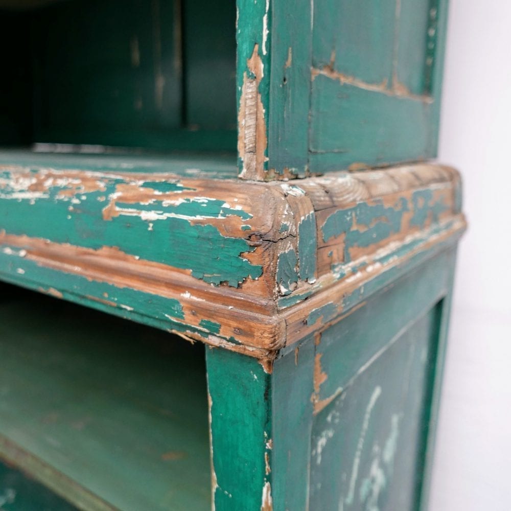 Hout-metalen kast