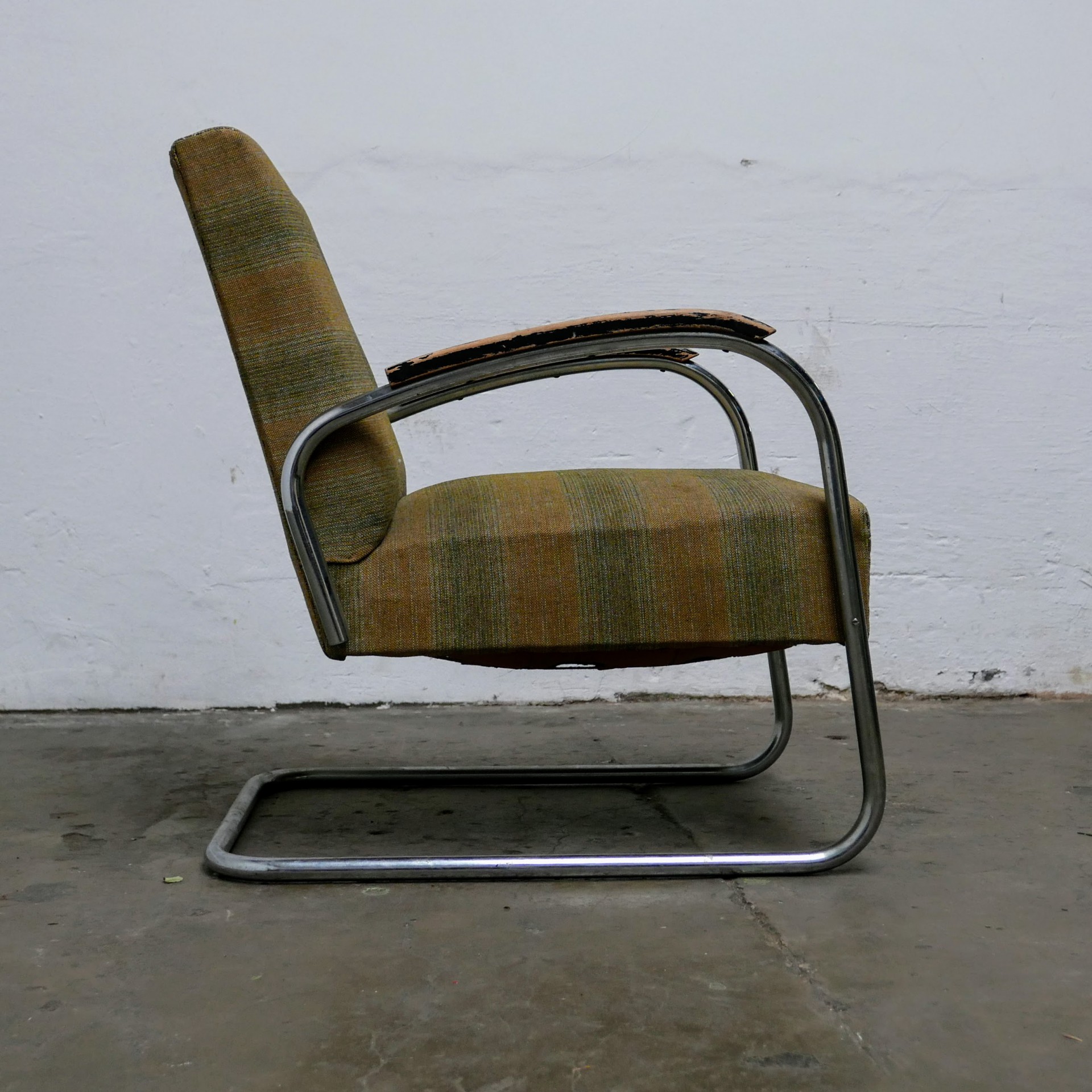 plak Bevoorrecht Pijnstiller Vintage Gispen fauteuil » Van Dijk & Ko