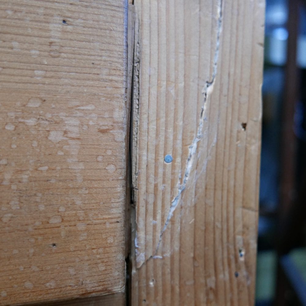 Houten apothekerskast