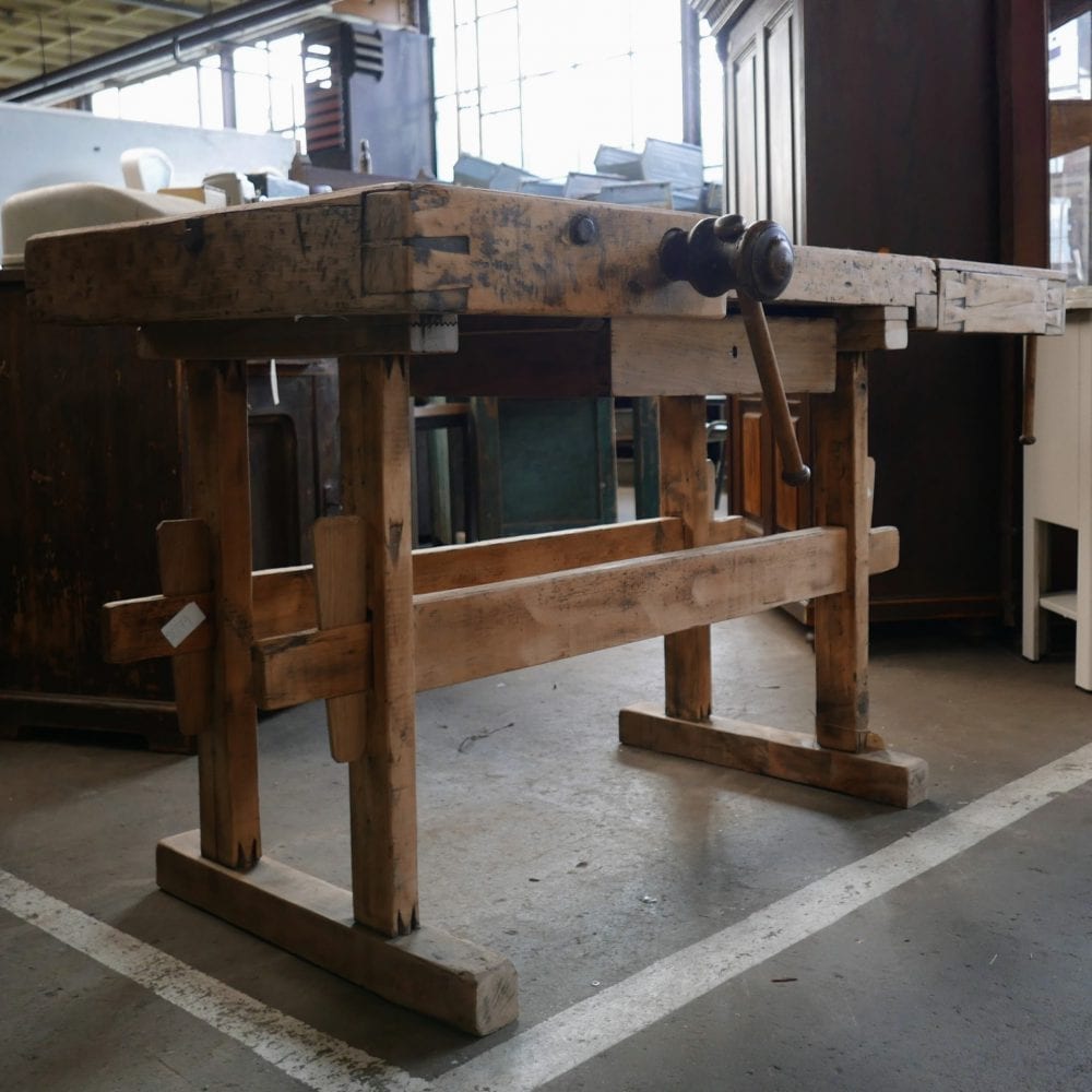 Houten werkbank