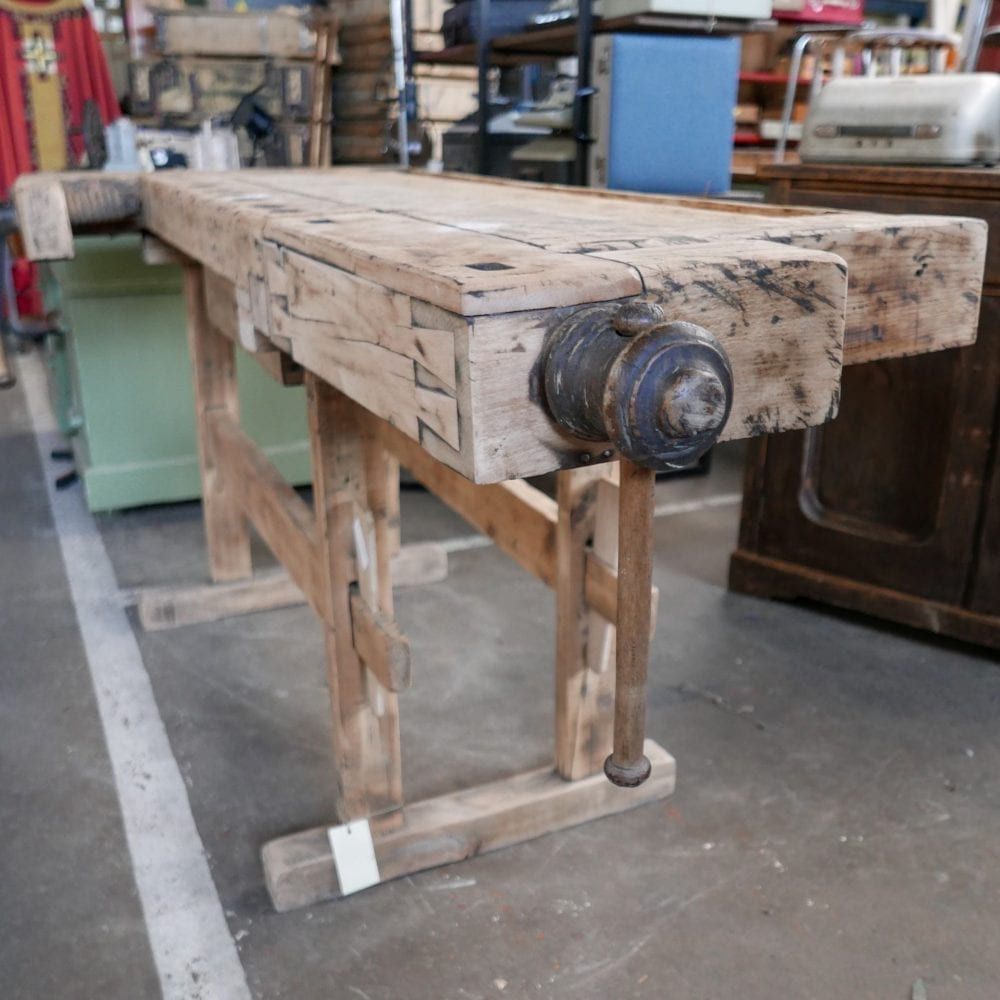 Houten werkbank