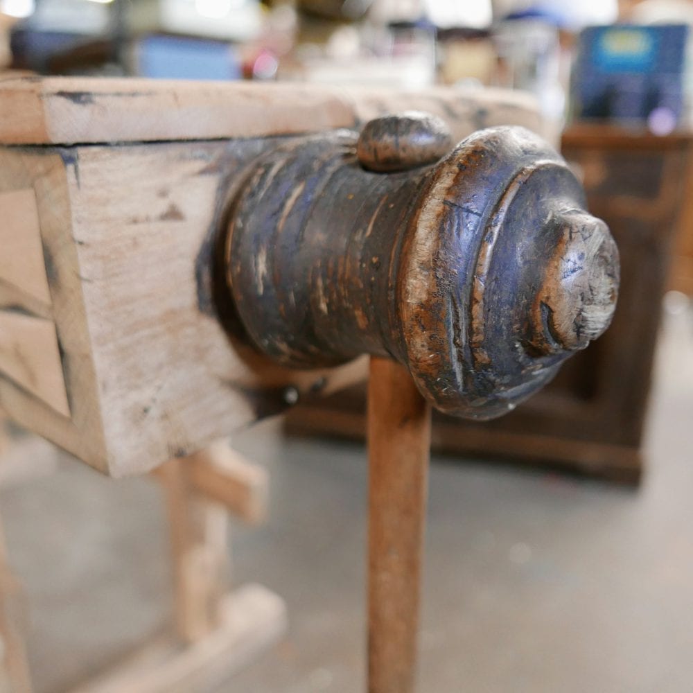 Houten werkbank