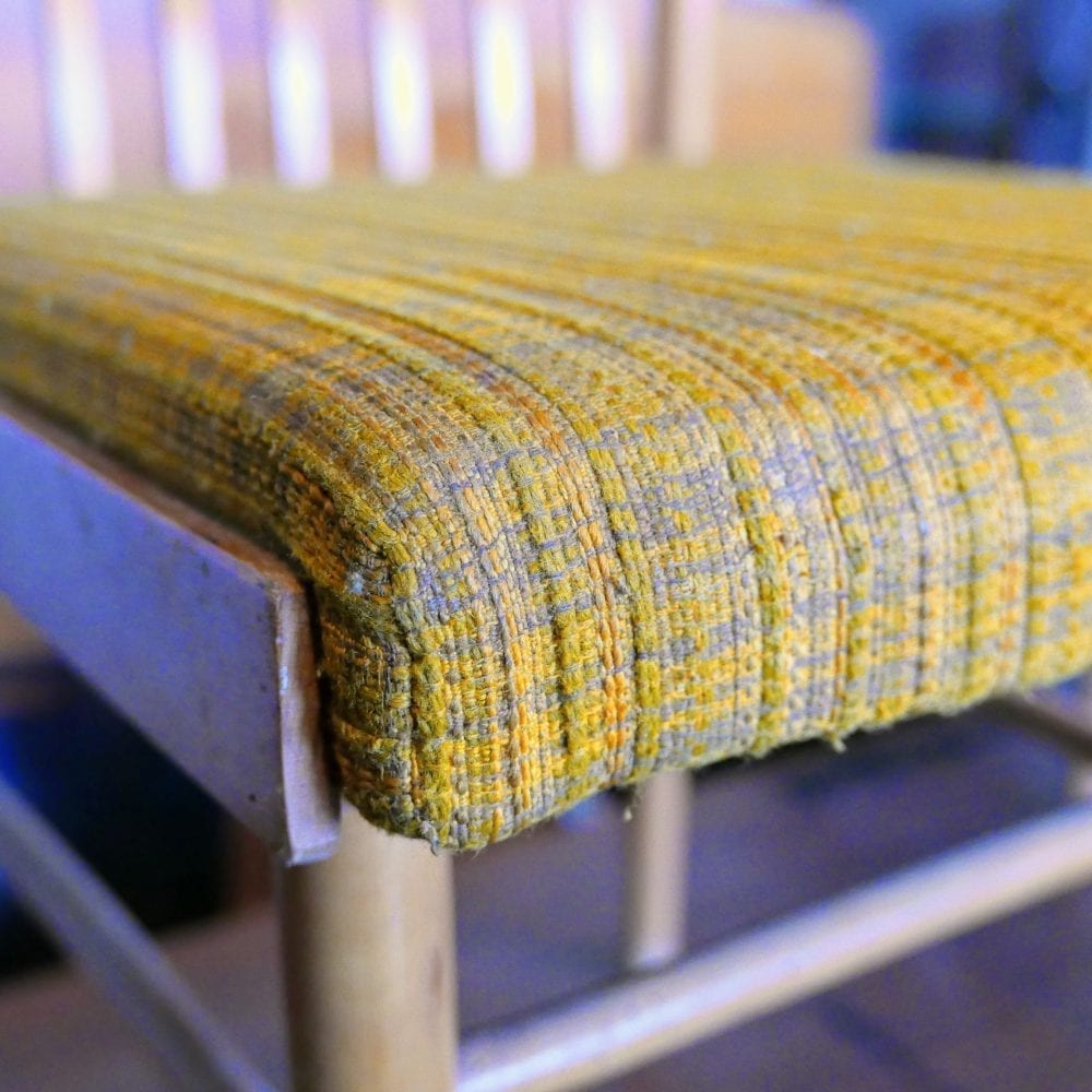 Retro houten stoelen