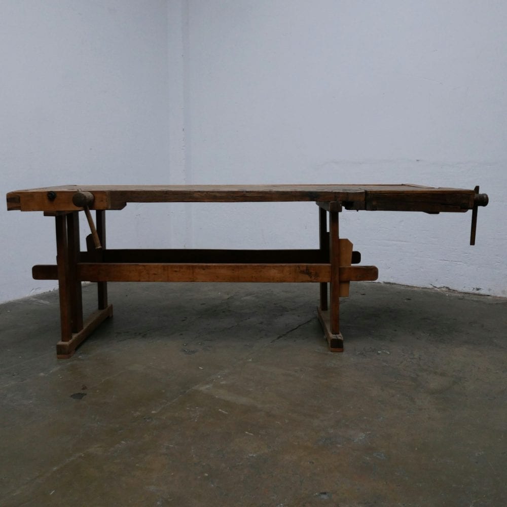 Houten werkbank