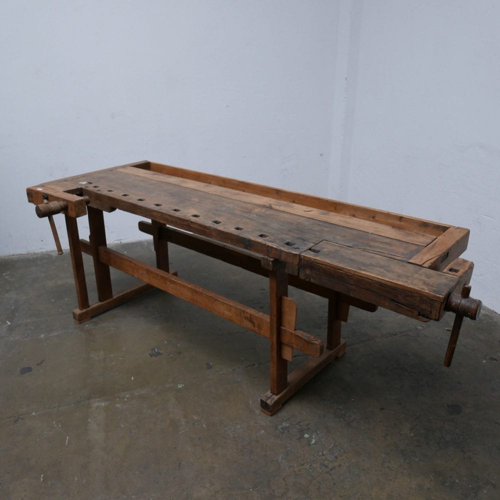 Houten werkbank