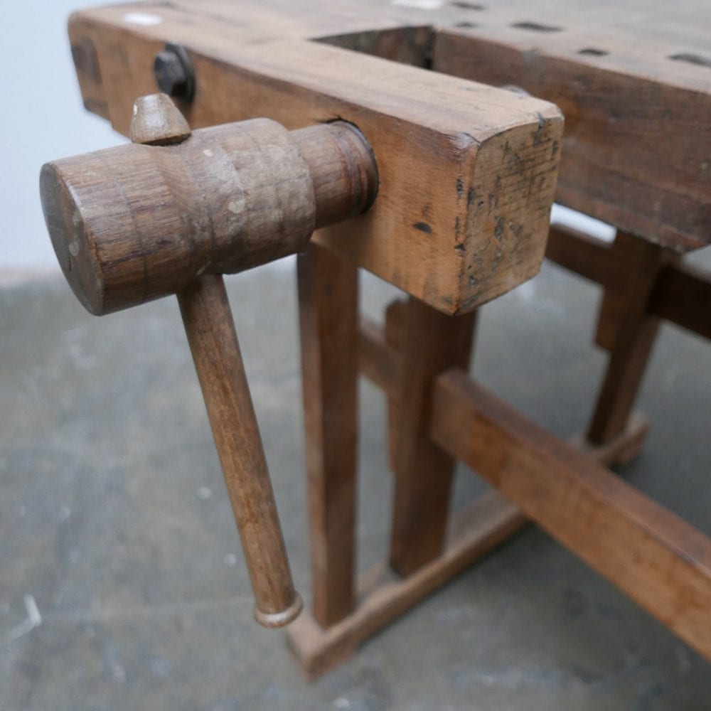 Houten werkbank