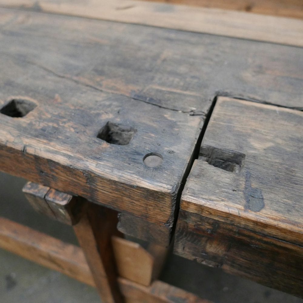 Houten werkbank