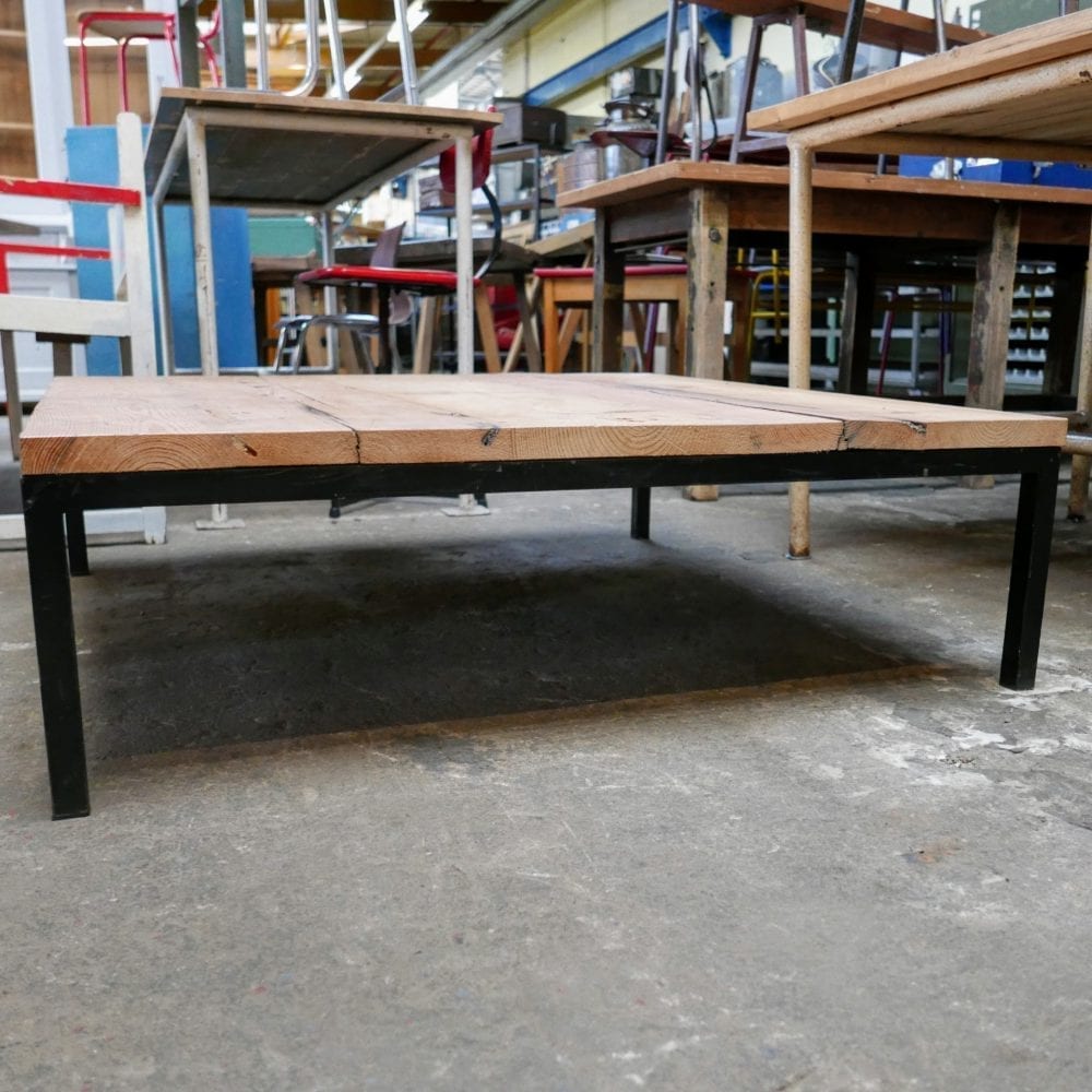 Industriële salontafel