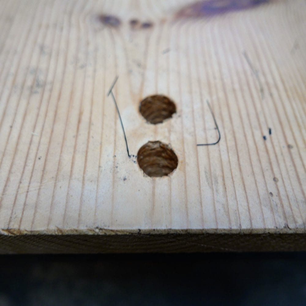 Industriële salontafel