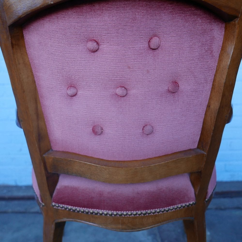 stoel roze