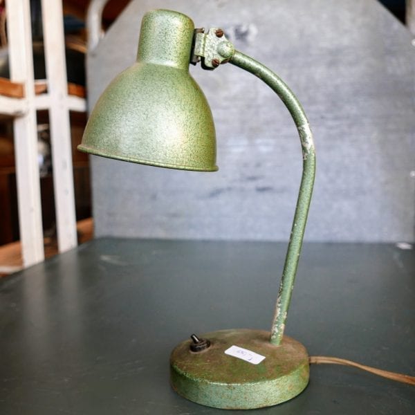 Vintage metalen bureaulamp