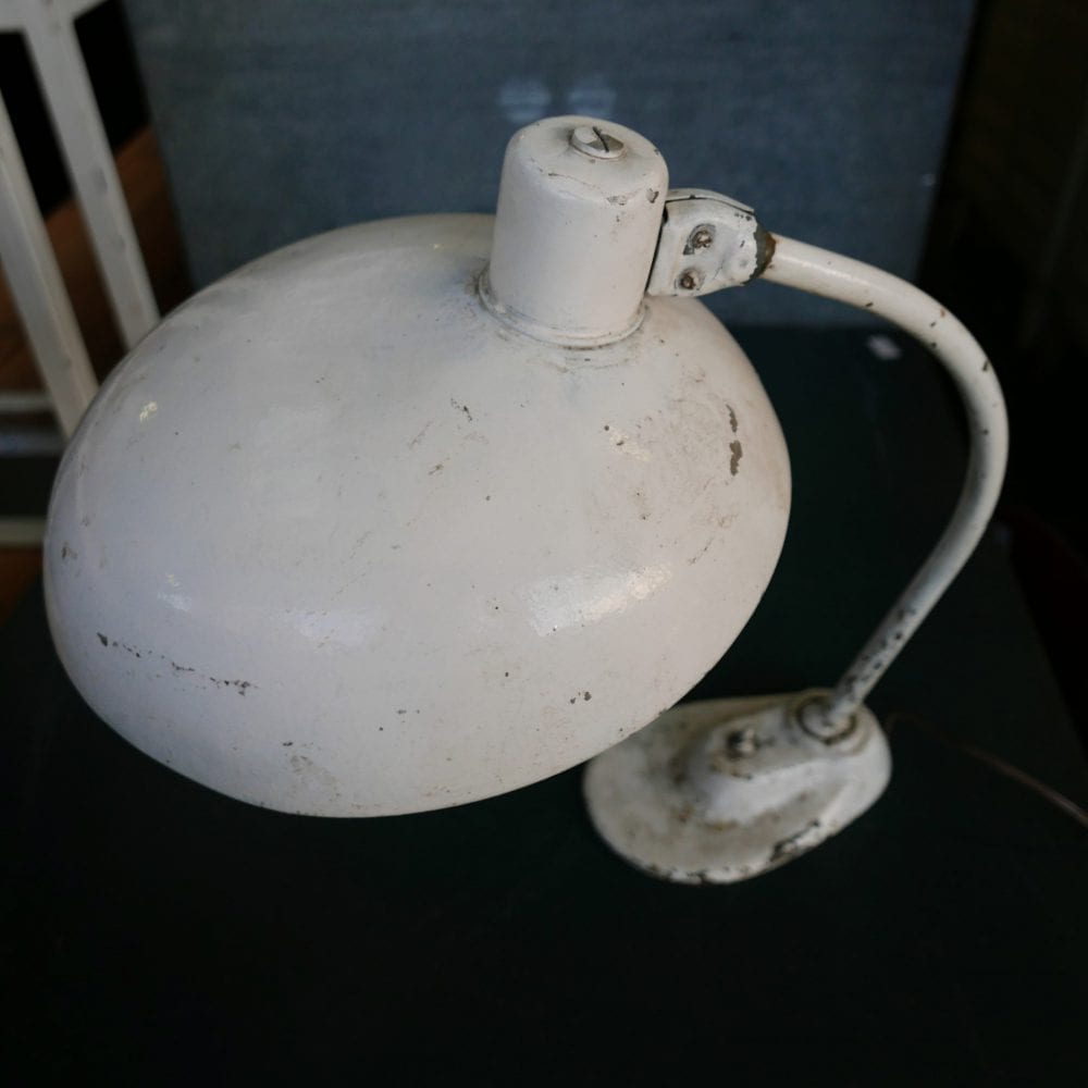 Vintage metalen bureaulamp