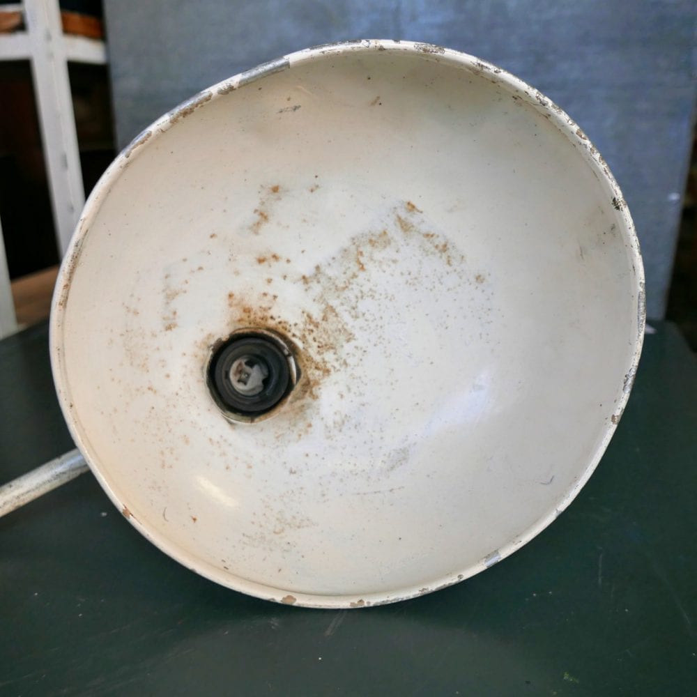 Vintage metalen bureaulamp