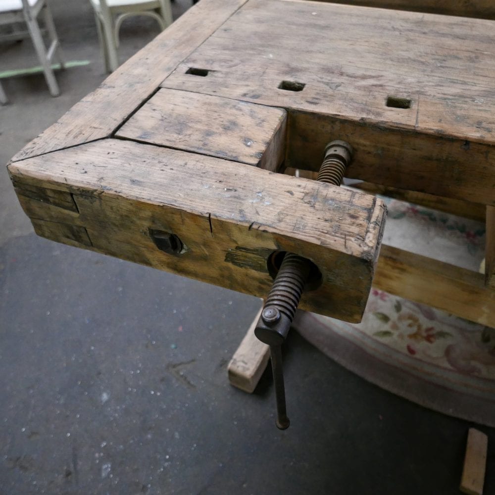 Houten werkbank