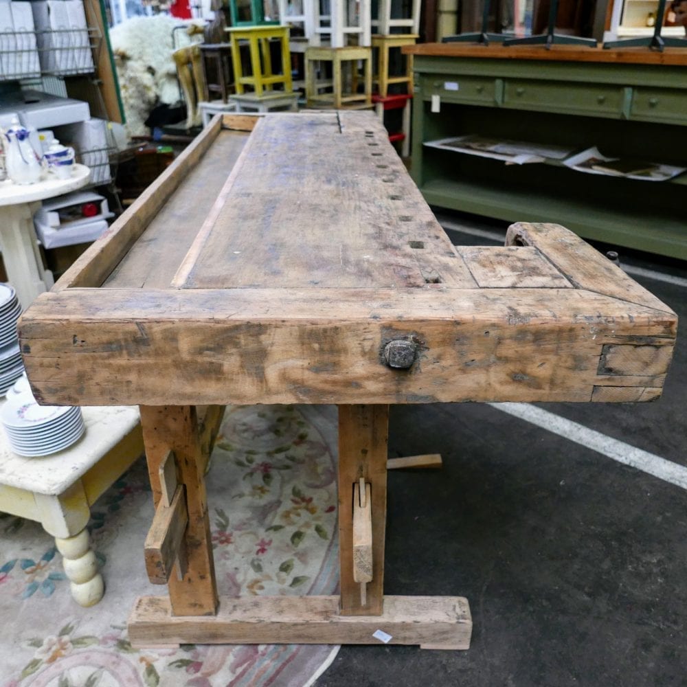 Houten werkbank