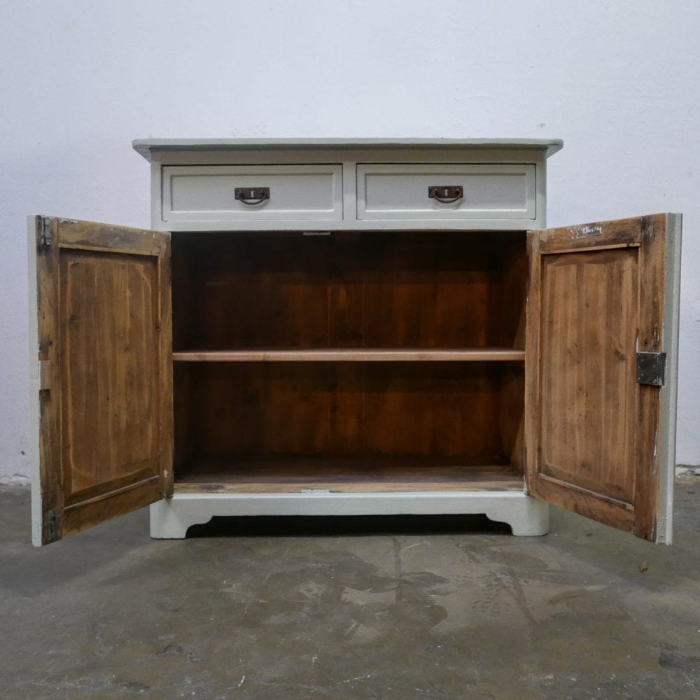 Lichtgrijze commode